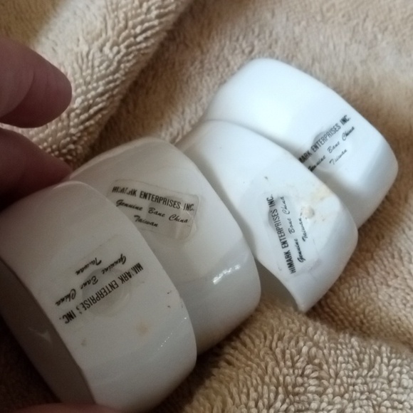 Vintage Bone China Napkin Rings - Picture 8 of 10